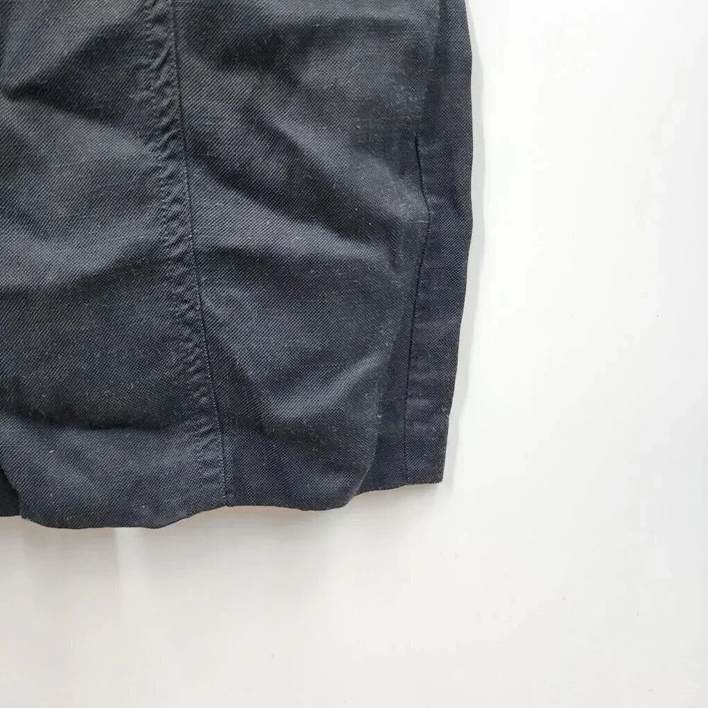 Whistles Long Sleeve Tie Waist Zip‎ Front Jumpsuit in Black Size US 10